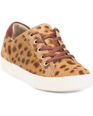 TJ Maxx Haircalf Morrison Casual Athletic Lace Up Sneakers For - Brown