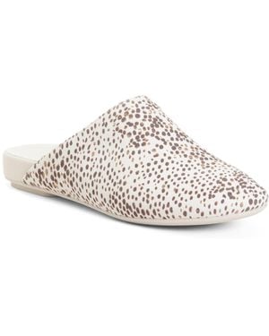 TJ Maxx Suede Opal Slip On Comfort Mules For - White