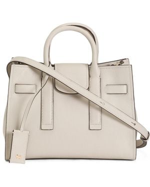 TJ Maxx Leather St. Pancras Lane Saffiano Small Satchel, Leather - Natural