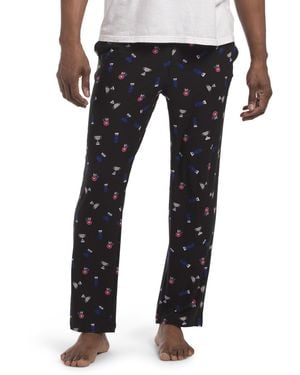 TJ Maxx Ultrasoft Best Dad Lounge Pants For Spandex/Polyester - Black