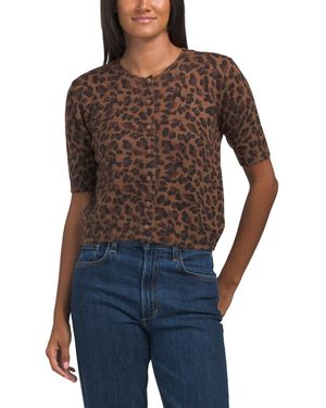 Leopard Print Shorts Womens - Macy's MAZZ print short