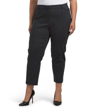 TJ Maxx Plus Freedom Stretch Pants For Nylon/Spandex/Polyester - Black
