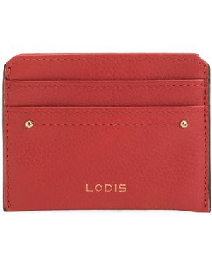 TJ Maxx Leather Card Case, Leather - Red