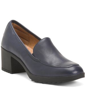 TJ Maxx Leather Hailey Shoes For - Blue