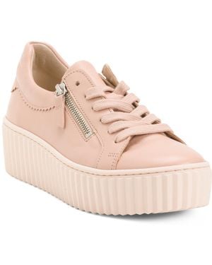 TJ Maxx Leather Best Fitting Sneakers For - Pink