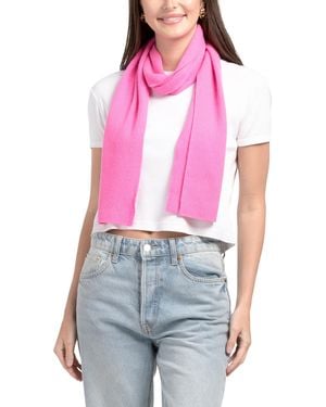 TJ Maxx Cashmere Full Needle Ribbed Scarf For - Gray