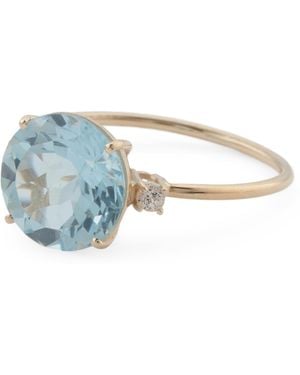 TJ Maxx 14Kt Topaz Ring - Blue