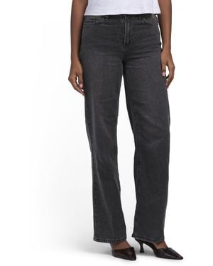 TJ Maxx Cloud Luxe Wide Leg Jeans For Cotton/Polyester - Gray