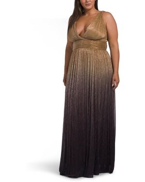 TJ Maxx Ray V-Neck Dress For Polyester - Black