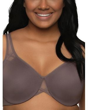 TJ Maxx Full Figure Amaranth Minimizer Bra For Nylon/Cotton/Polyester - Brown