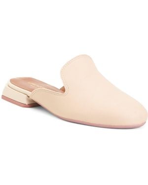 TJ Maxx Leather Heeled Mule For - Pink