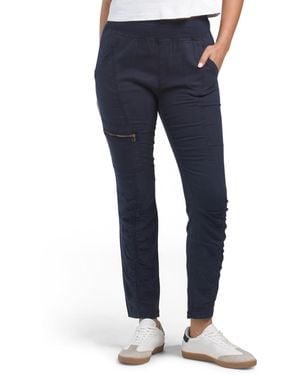 TJ Maxx Twill Malanda Pants For Spandex/Cotton - Blue