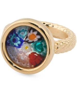 TJ Maxx 14Kt Murano Mesh Ring For - Blue