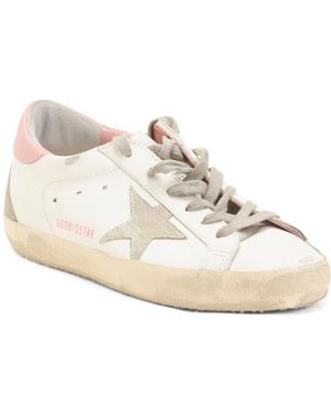 TJ Maxx Leather Sneakers For - White
