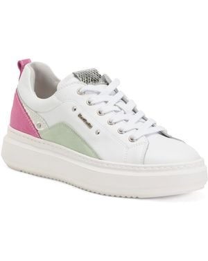 TJ Maxx Leather Sneakers For Leather/Suede - White