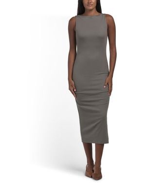 TJ Maxx Charlotte Midi Dress For Spandex/Modal/Cotton - Green