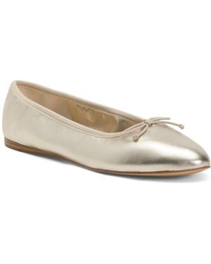 TJ Maxx Leather Amellie Ballet Flats For - White