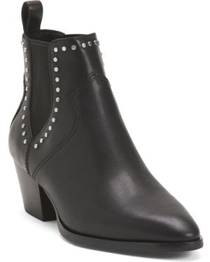 TJ Maxx Leather As Funk Boots For - Black