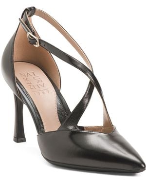 TJ Maxx Leather Angelina Dress Shoes For - Black