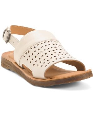 TJ Maxx Leather Felena Sandals For - Pink