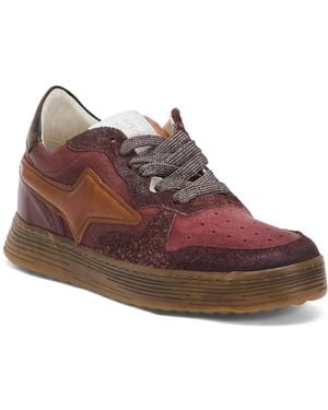 TJ Maxx Leather Auggie Sneakers For - Brown