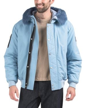 TJ Maxx Denali Bomber Coat For Nylon/Polyester - Blue