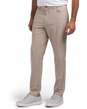 TJ Maxx Performance Pants For Spandex/Polyester - Natural