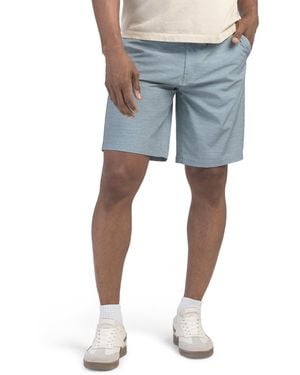 TJ Maxx Hybrid Walk Shorts For Polyester - Blue
