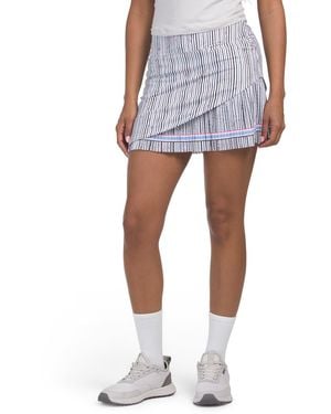 TJ Maxx Upf 50 Peek A Skort, Polyester - Blue