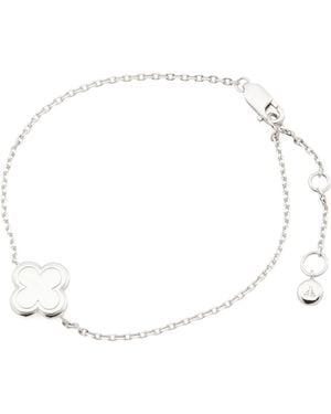 TJ Maxx Sterling Single Clover Bracelet - White