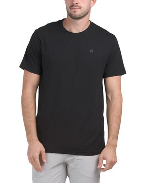 TJ Maxx Exist Motion Slub T-Shirt For Spandex/Cotton/Polyester - Black