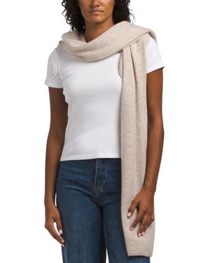 TJ Maxx Cashmere Hooded Scarf For - Blue