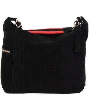 TJ Maxx Suede Esme Convertible Bucket Bag For - Black