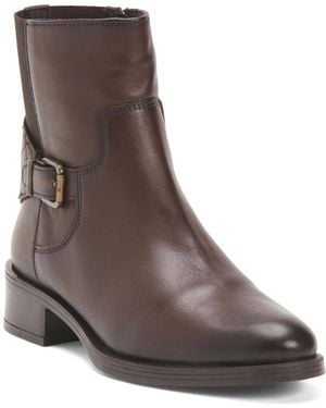 TJ Maxx Leather Sirena Boots For - Brown