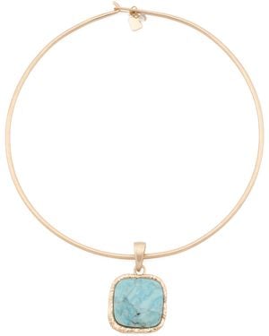 TJ Maxx Stone Penadant Necklace - White