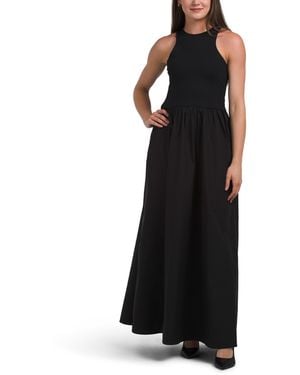 TJ Maxx Poplin Dress For Nylon/Spandex/Cotton - Black