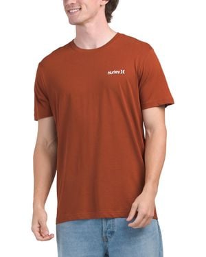 TJ Maxx One And Only Short Sleeve Graphic T-Shirt For Cotton - Brown