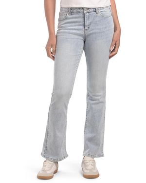 TJ Maxx Mid Rise Sculptor Bootcut Jeans For Spandex/Cotton/Polyester - Blue