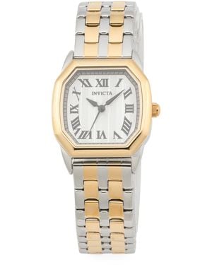 TJ Maxx Wildflower Bracelet Watch - Metallic