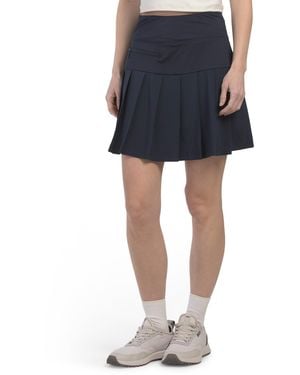 TJ Maxx Upf 50 Zippy Skort, Spandex/Polyester - Blue
