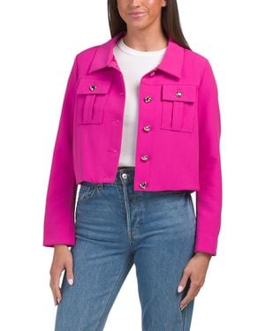 TJ Maxx Tasha Jacket, Spandex/Polyester/Rayon - Pink