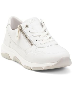 TJ Maxx Suede And Leather Soraya 03 Sneakers For Leather/Suede - White