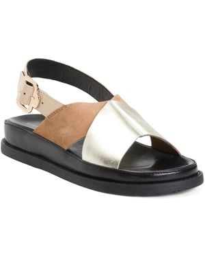 TJ Maxx Leather New Stronger Multi 23 Sandals For Leather//Suede - Black