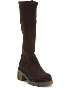 TJ Maxx Suede Brenna Boots For Leather/Suede - Brown