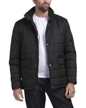 TJ Maxx Quilted Barn Jacket For Nylon/Polyester - Black