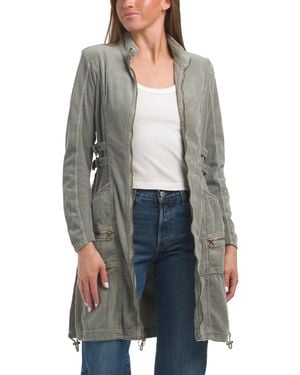TJ Maxx Uzma Jacket, Spandex/Cotton - Gray