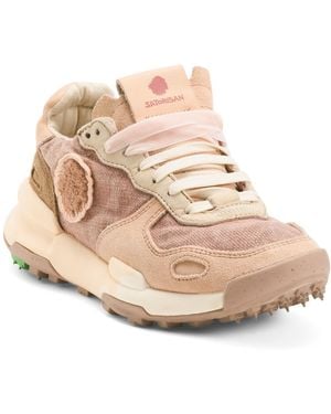 TJ Maxx Suede Chacrona Hiker Sneakers For - Natural