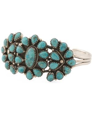 TJ Maxx Sterling Mohave Bangle - Green