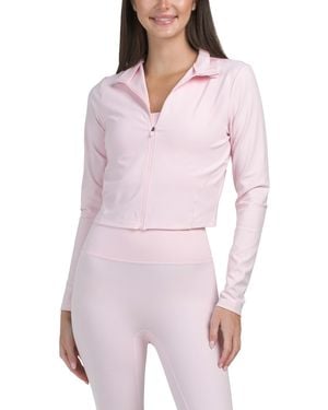 TJ Maxx Mock Neck Jacket For Spandex/Polyester - Purple