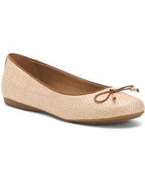 TJ Maxx Jontell Comfort Ballet Flats For - Natural